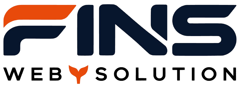 FINS_Websolution_Logo_Orange_Black_4K